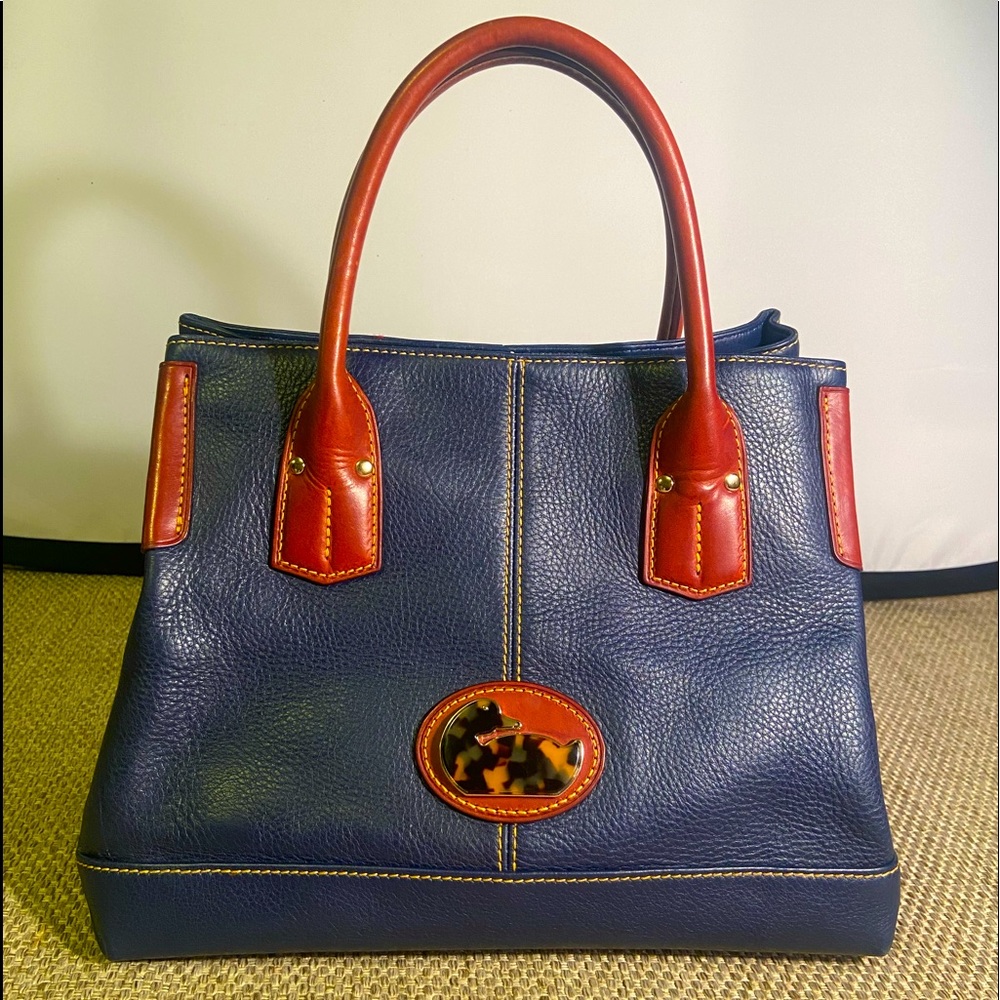 Vintage Dooney Champosa Tortoise Satchel